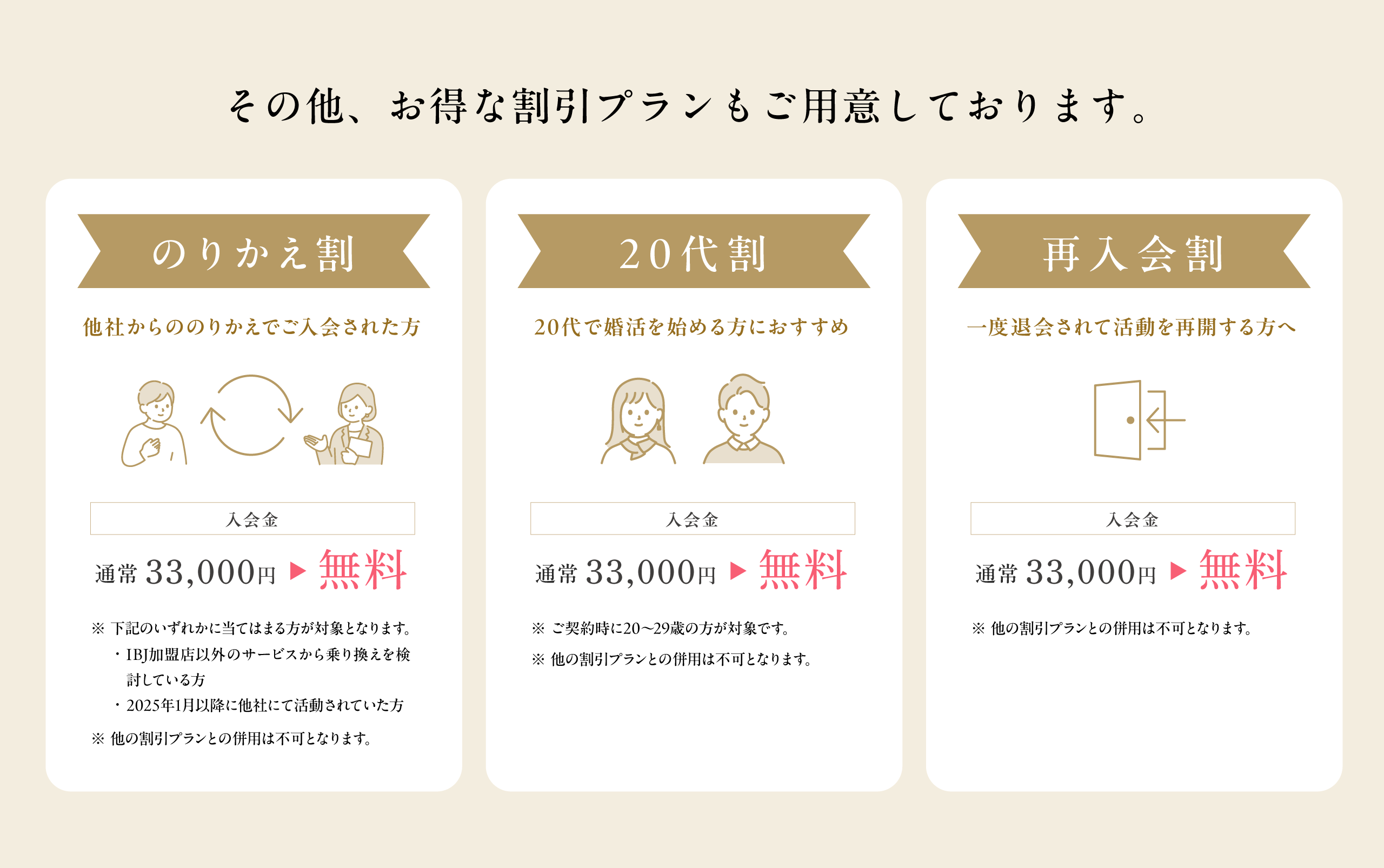 その他のお得な割引プラン